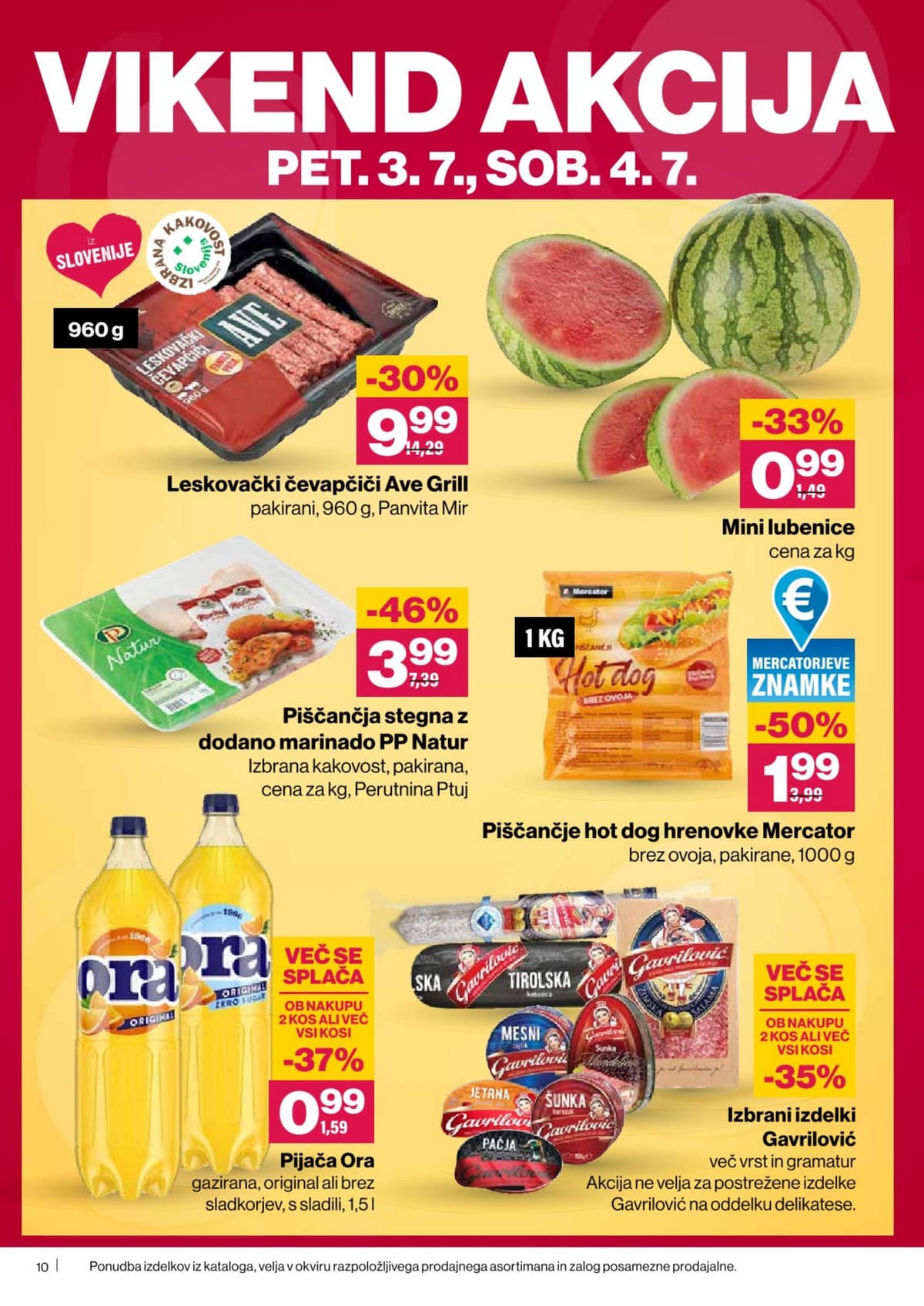 Stran 10. Mercator kataloga - Polna shramba za pol cene -50%