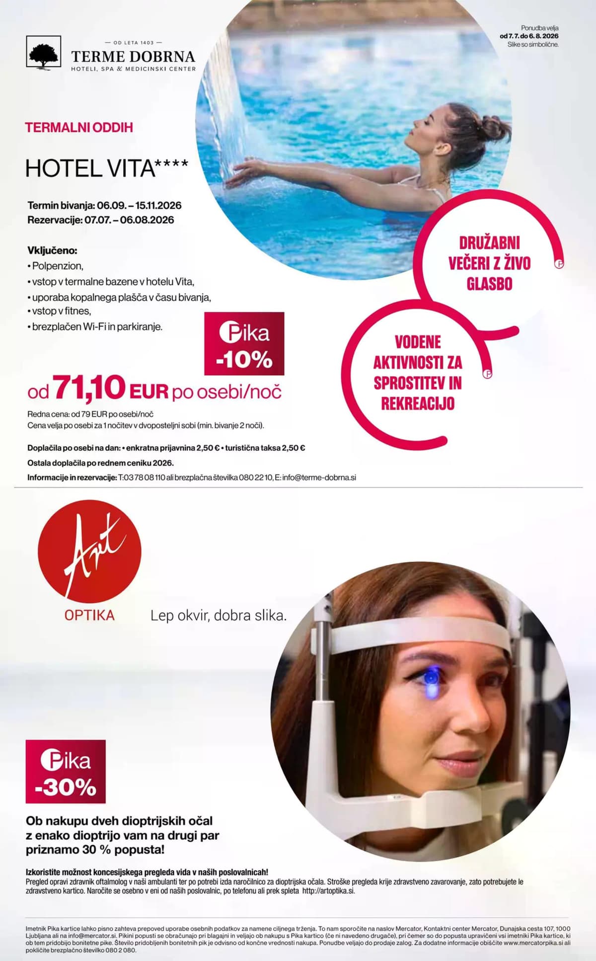 Stran 2. Mercator kataloga - Pika zgibanka junij 2026