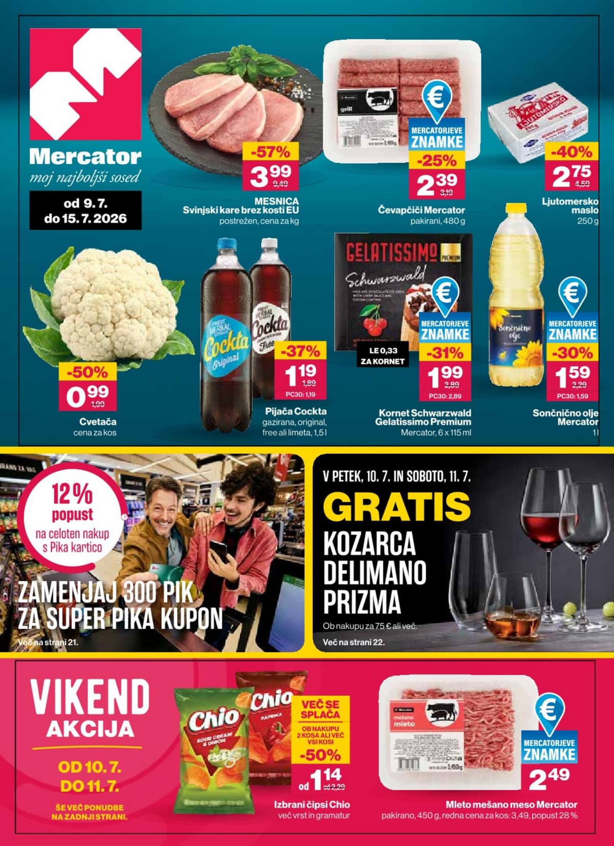 Stran 1. Mercator kataloga - Akcijska Ponudba