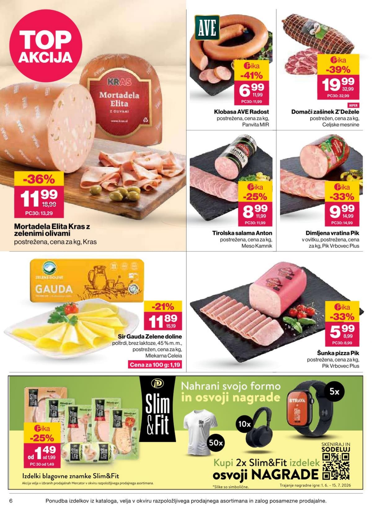 Stran 6. Mercator kataloga - Akcijska Ponudba