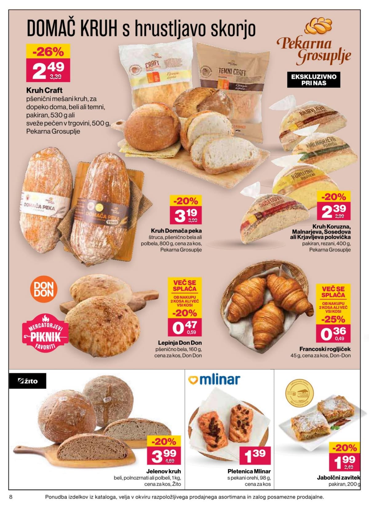 Stran 8. Mercator kataloga - Akcijska Ponudba