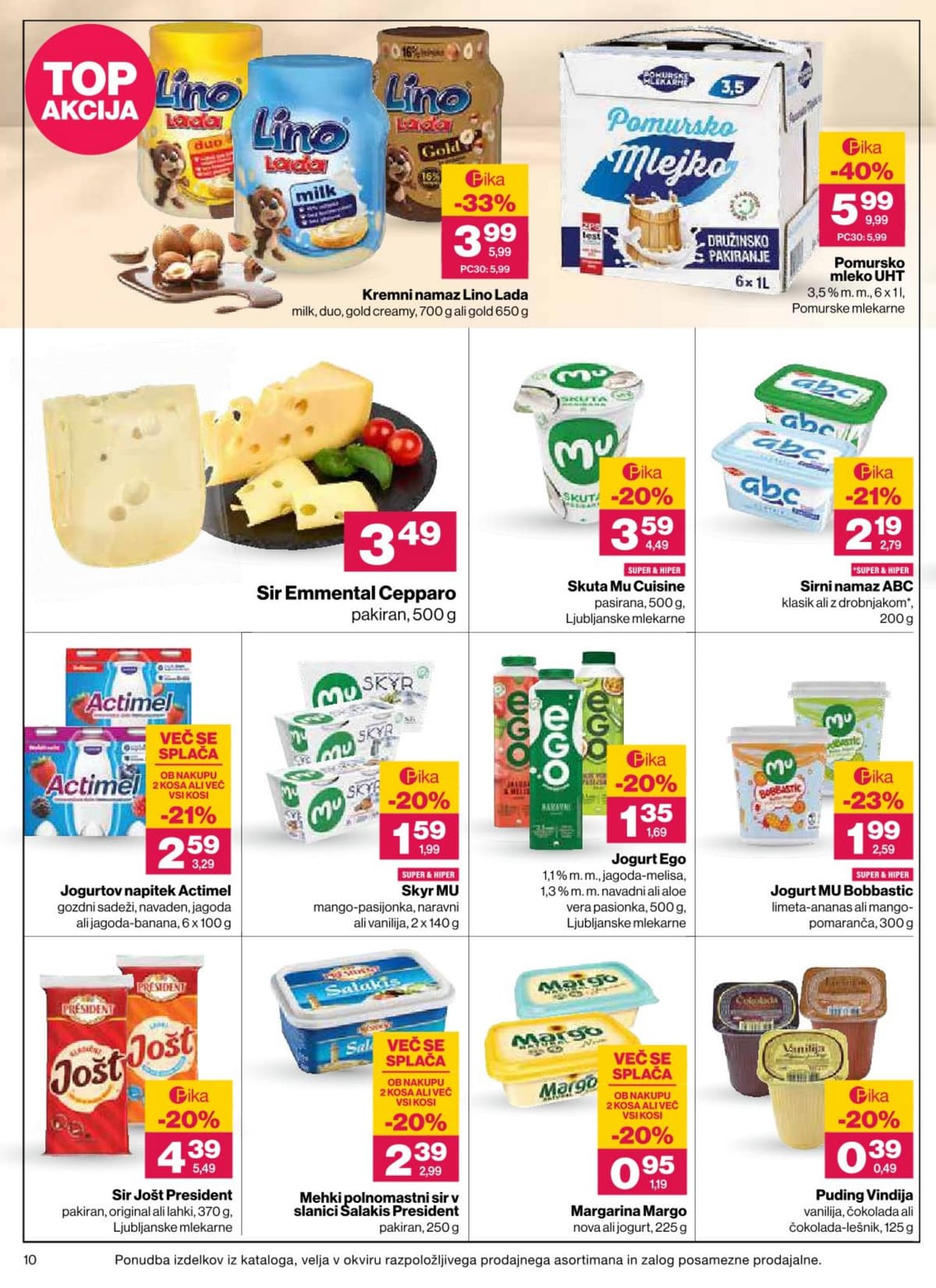 Stran 10. Mercator kataloga - Akcijska Ponudba