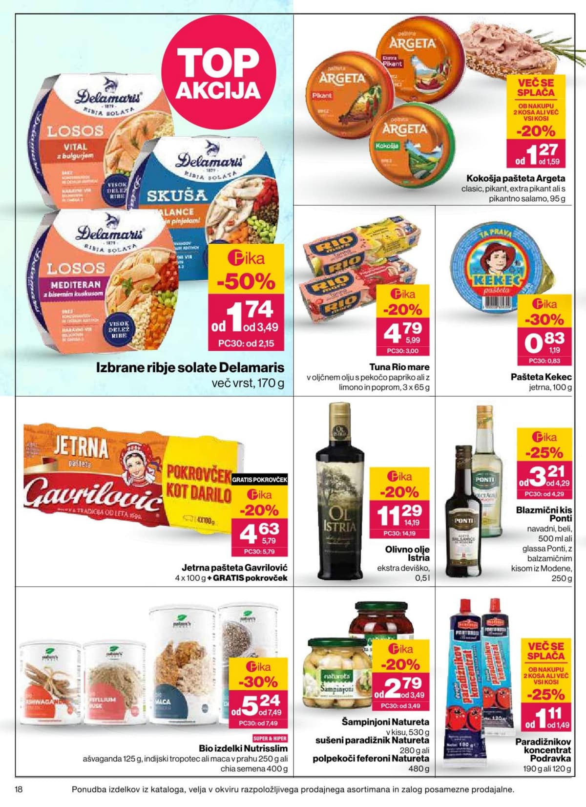 Stran 18. Mercator kataloga - Akcijska Ponudba