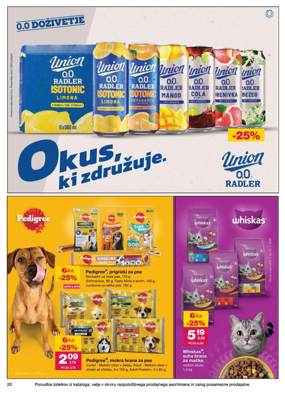 Stran 20. Mercator kataloga - Akcijska Ponudba