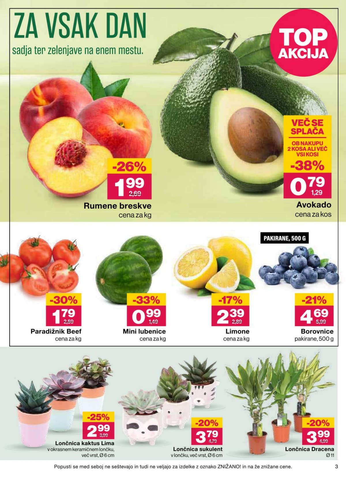 Stran 3. Mercator kataloga - Akcijska Ponudba od 14.07.2026