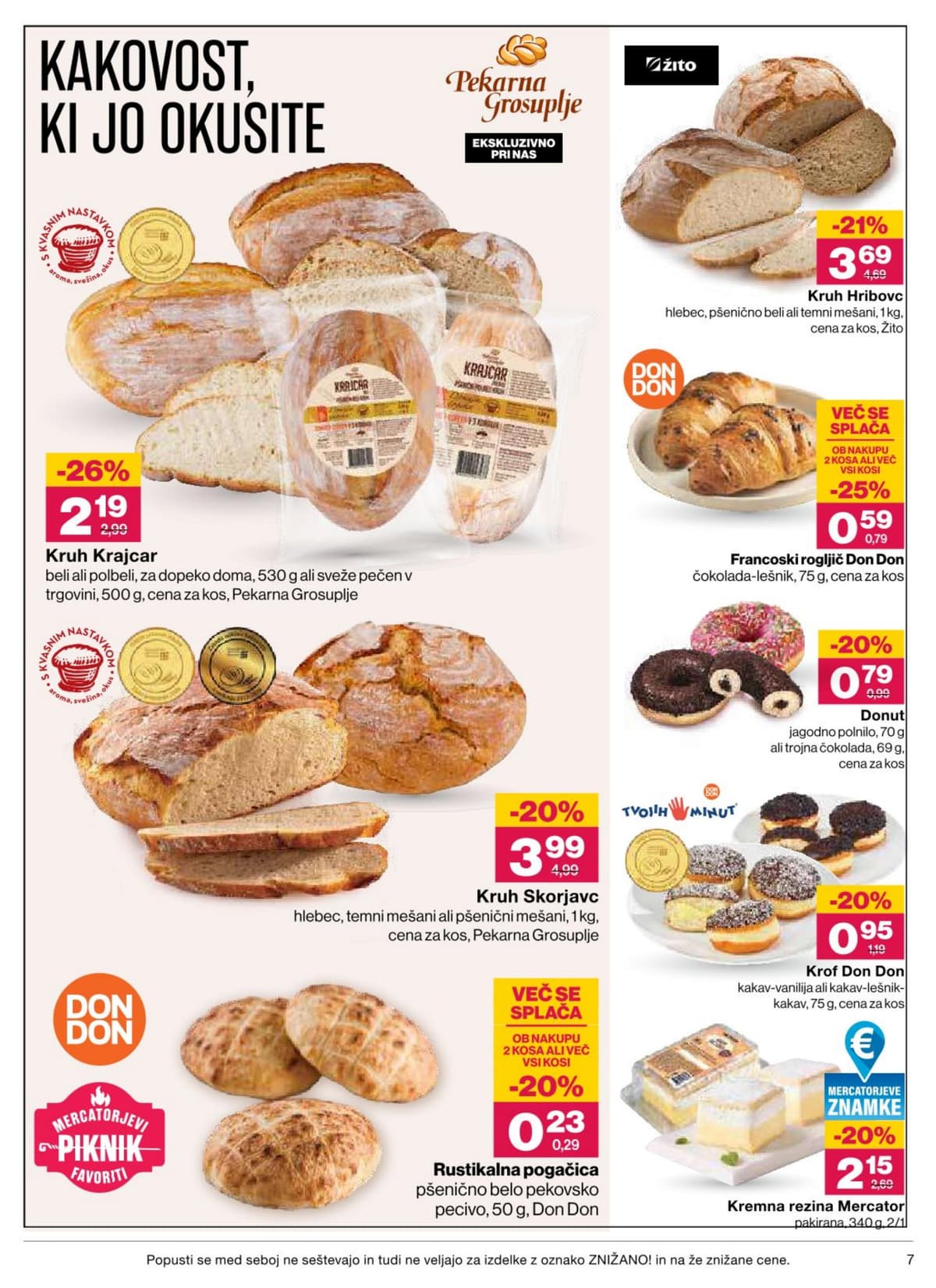 Stran 7. Mercator kataloga - Akcijska Ponudba od 14.07.2026