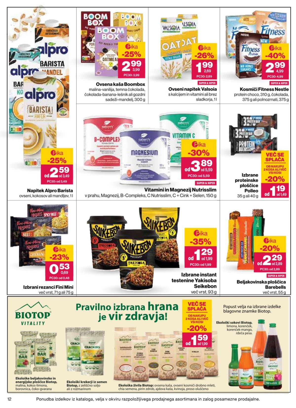 Stran 12. Mercator kataloga - Akcijska Ponudba od 14.07.2026