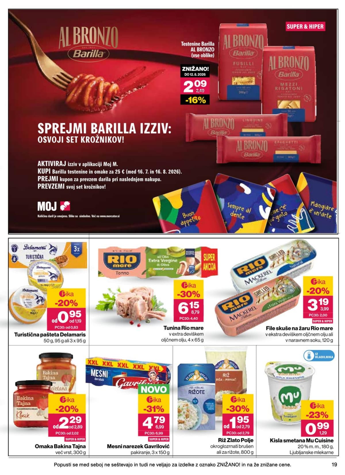 Stran 19. Mercator kataloga - Akcijska Ponudba od 14.07.2026