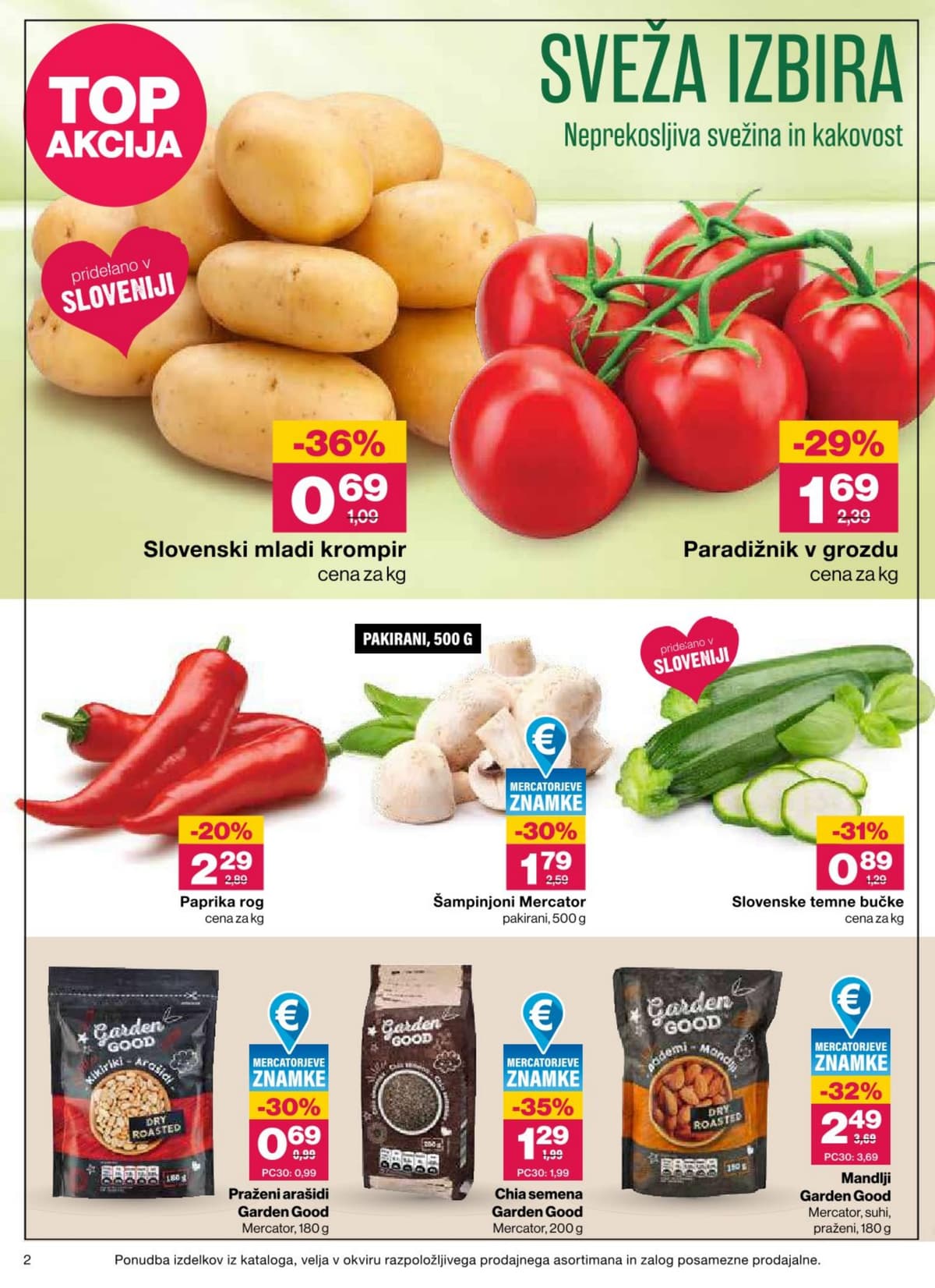 Stran 2. Mercator kataloga - Akcijska Ponudba