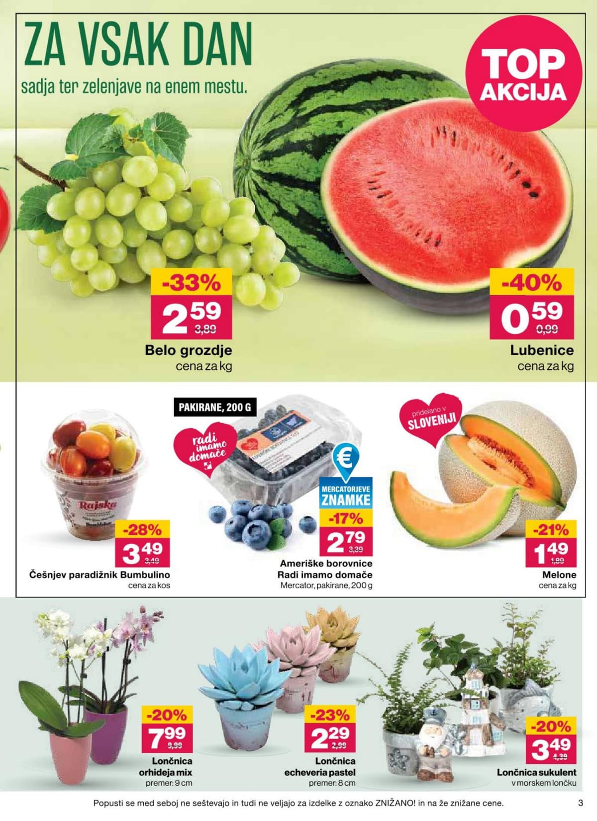 Stran 3. Mercator kataloga - Akcijska Ponudba
