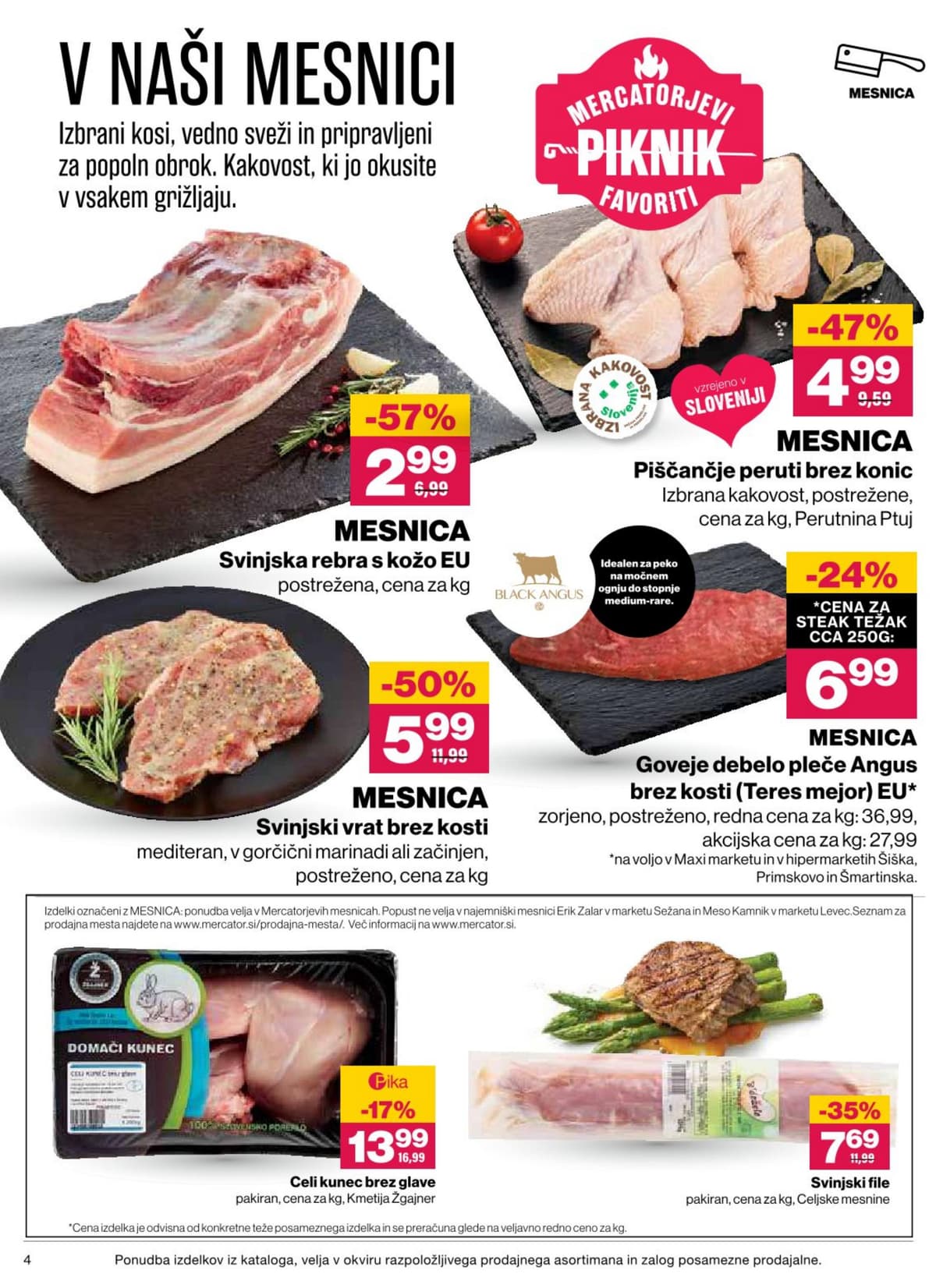 Stran 4. Mercator kataloga - Akcijska Ponudba od 21.07.2026