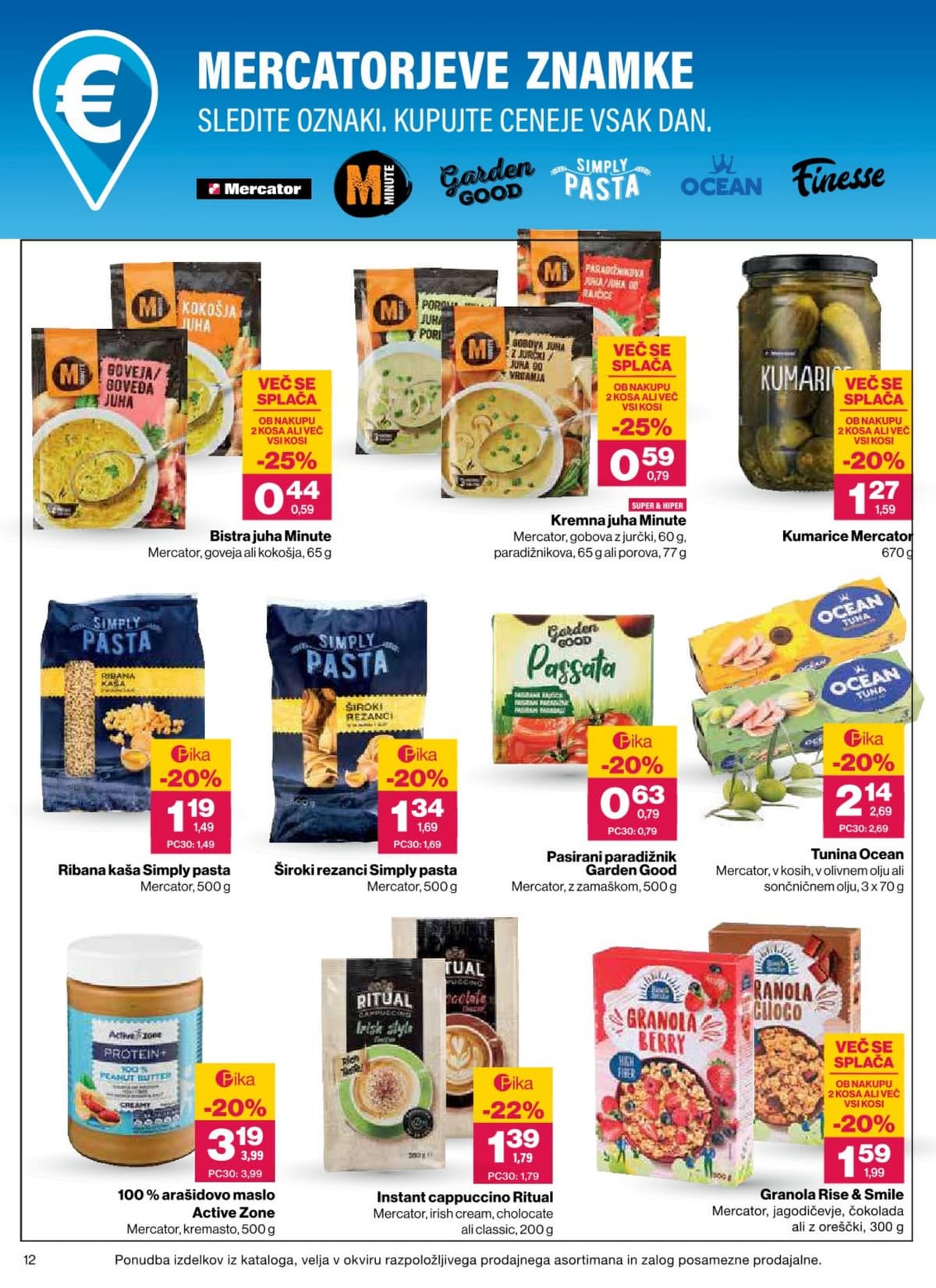 Stran 12. Mercator kataloga - Akcijska Ponudba