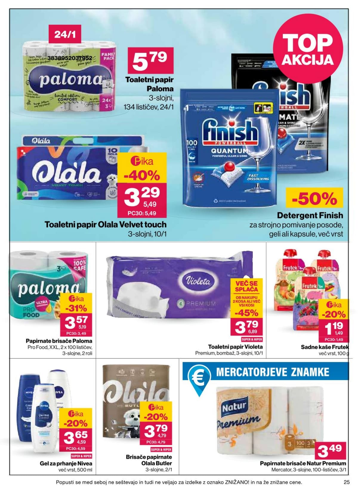 Stran 25. Mercator kataloga - Akcijska Ponudba