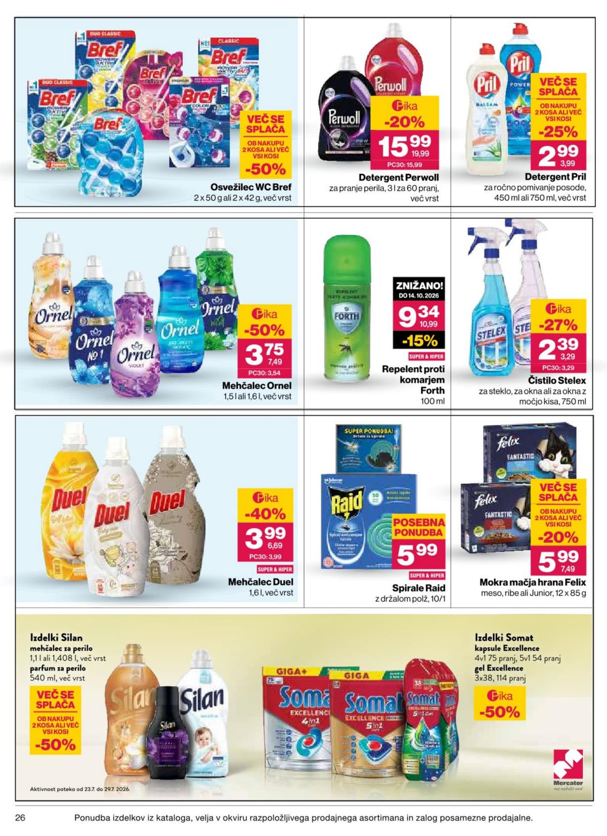 Stran 26. Mercator kataloga - Akcijska Ponudba