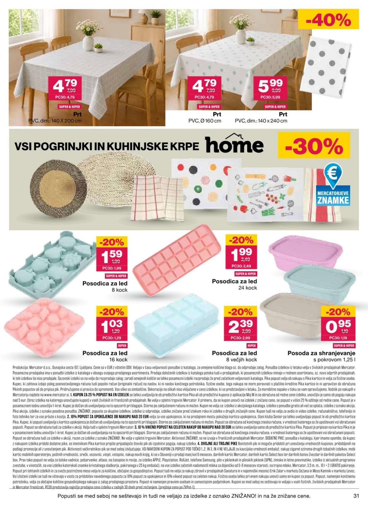 Stran 31. Mercator kataloga - Akcijska Ponudba od 21.07.2026