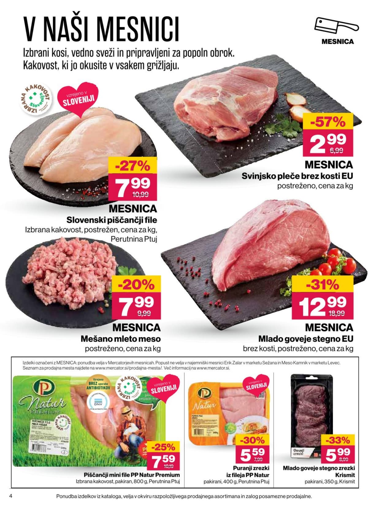 Stran 4. Mercator kataloga - Akcijska Ponudba od 28.07.2026
