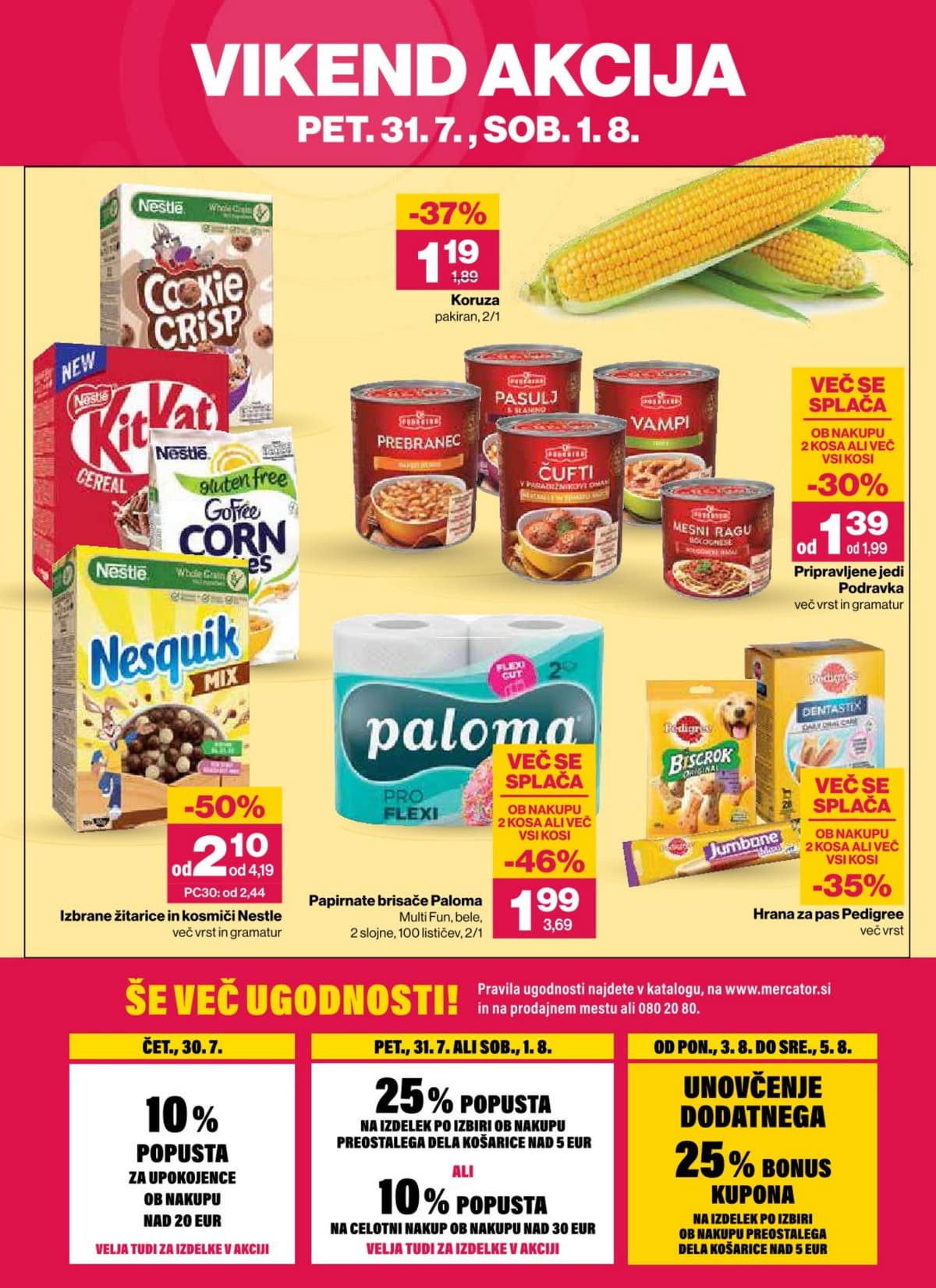 Stran 32. Mercator kataloga - Akcijska Ponudba od 28.07.2026