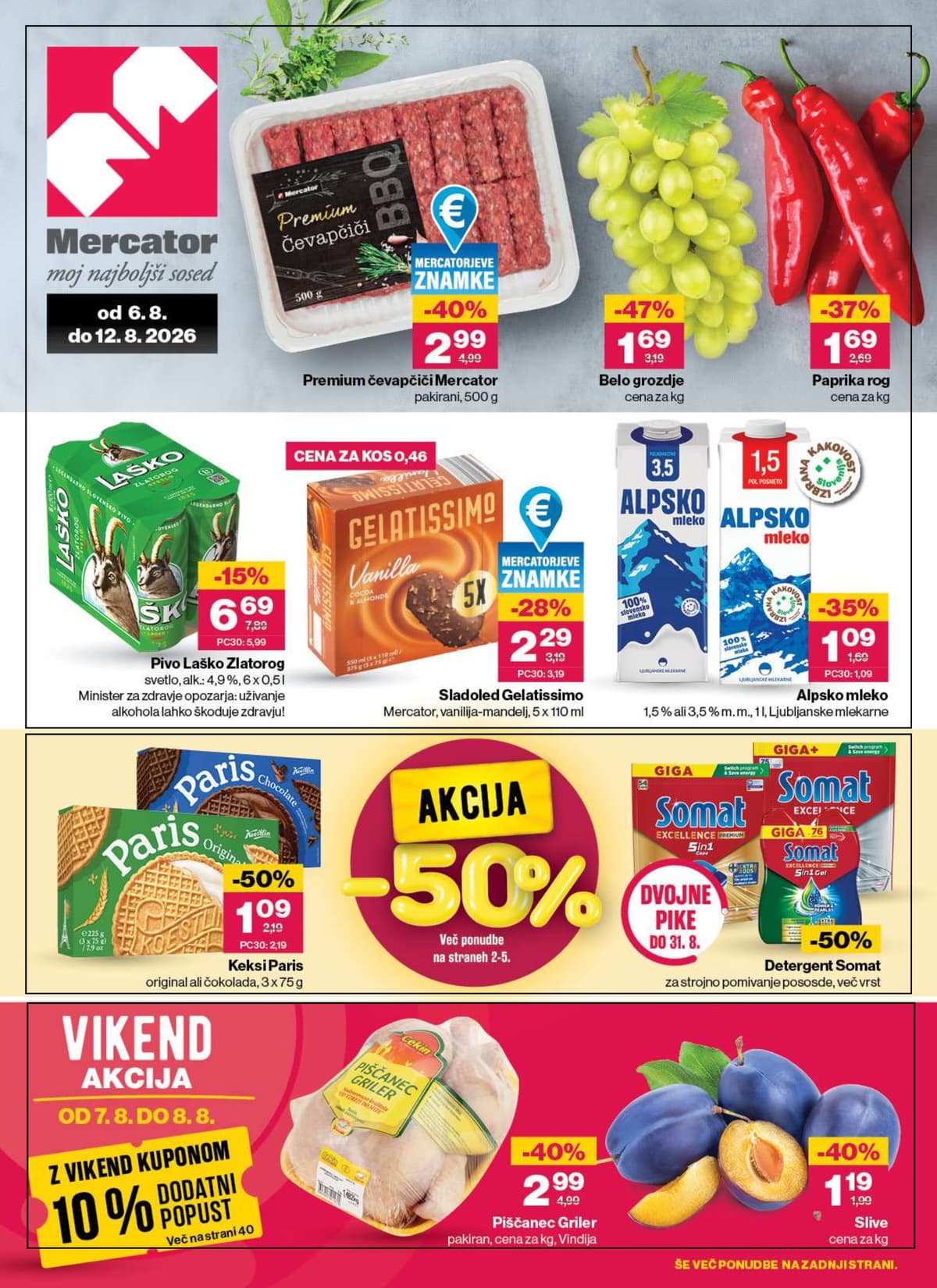 Stran 1. Mercator kataloga - Akcijska Ponudba