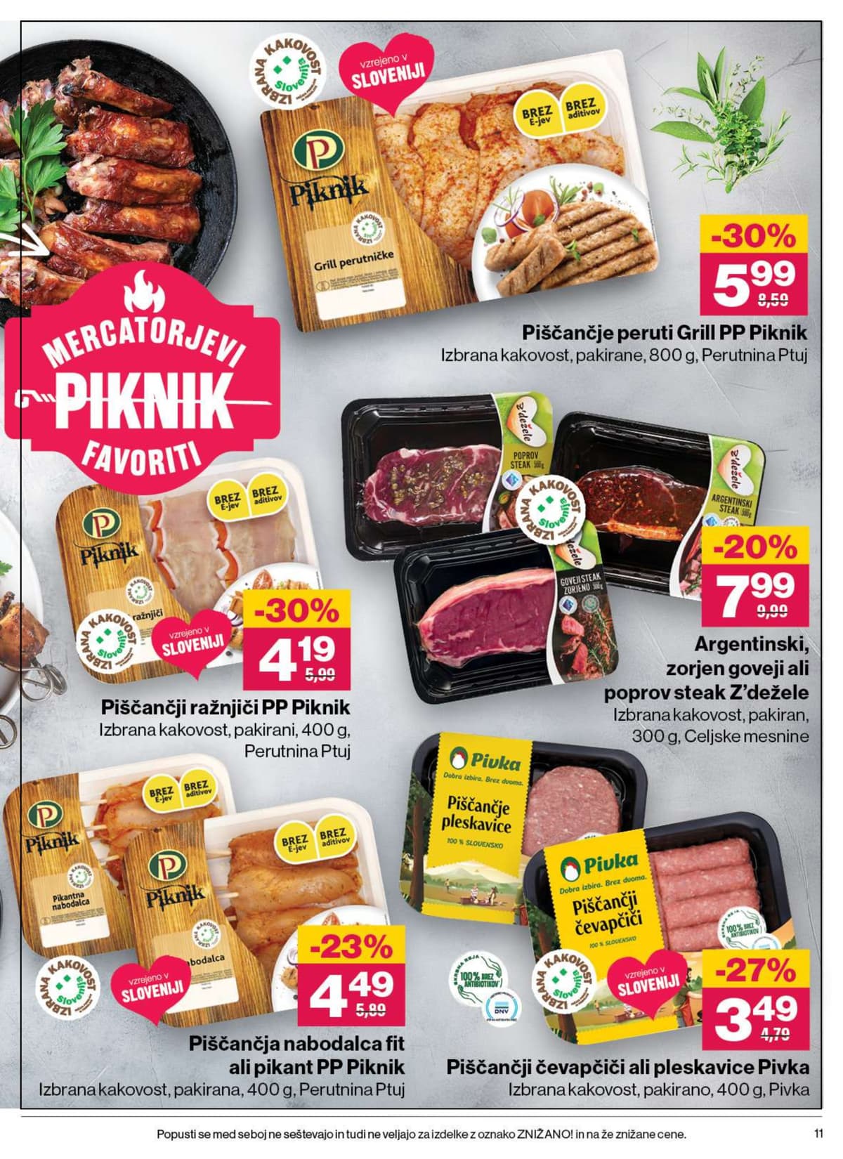 Stran 11. Mercator kataloga - Akcijska Ponudba od 04.08.2026