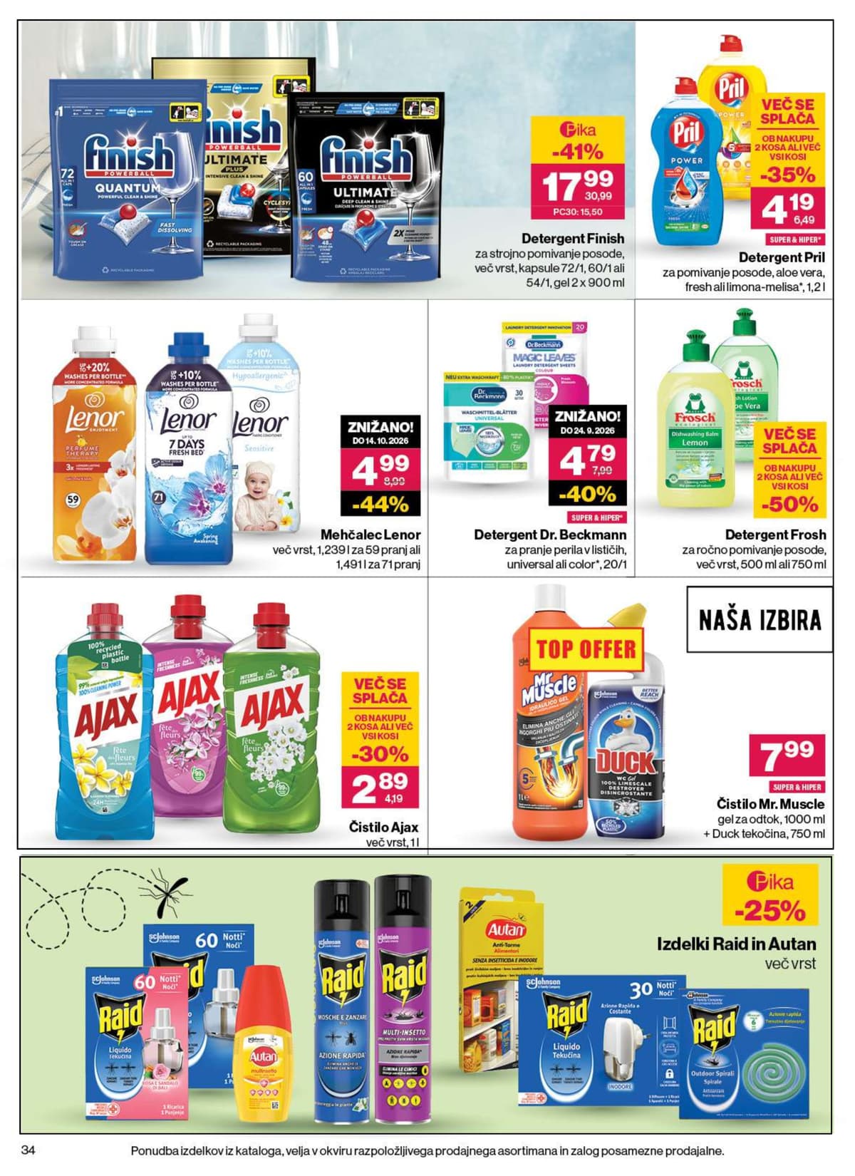 Stran 34. Mercator kataloga - Akcijska Ponudba