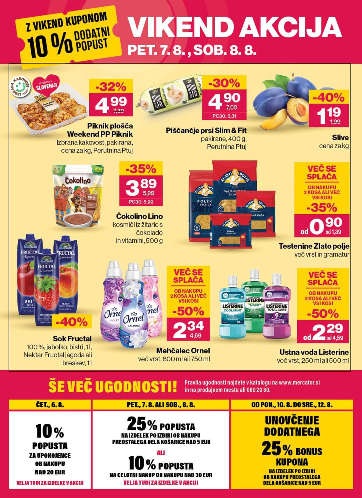 Stran 40. Mercator kataloga - Akcijska Ponudba od 04.08.2026
