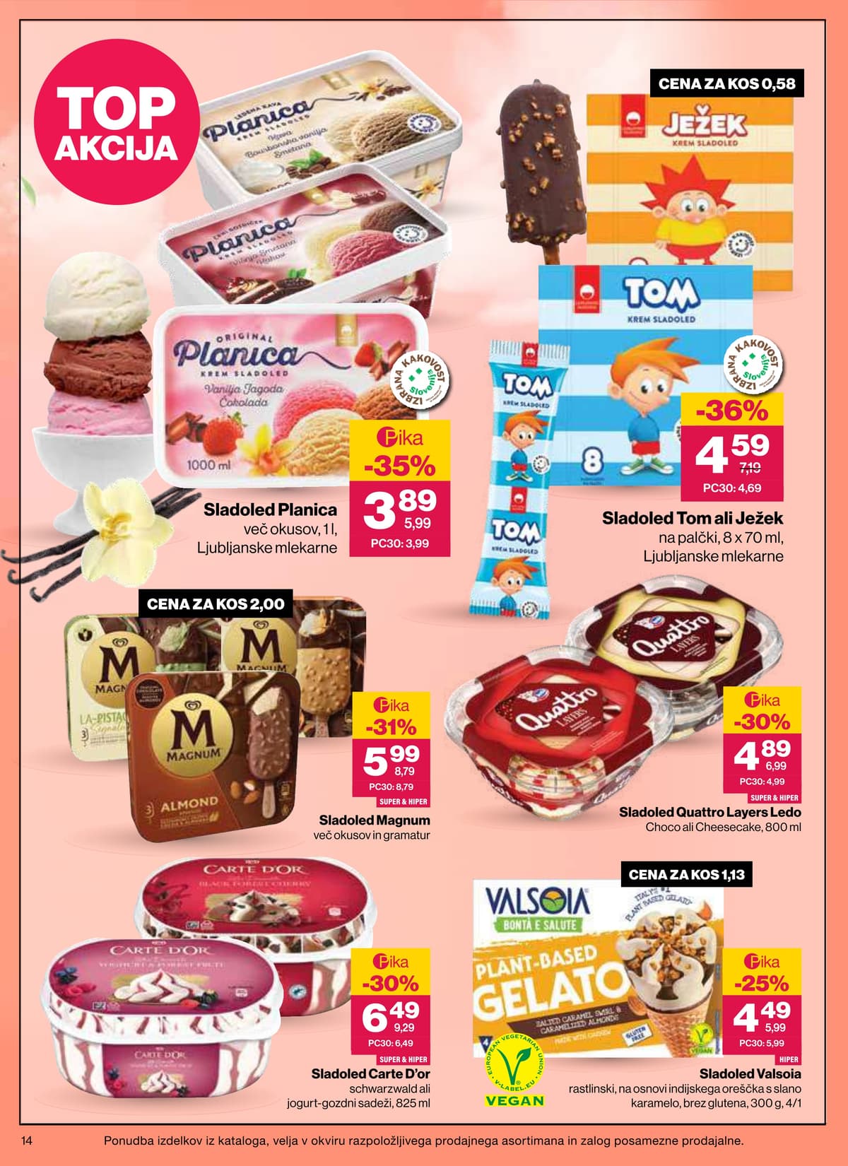 Stran 14. Mercator kataloga - Akcijska Ponudba