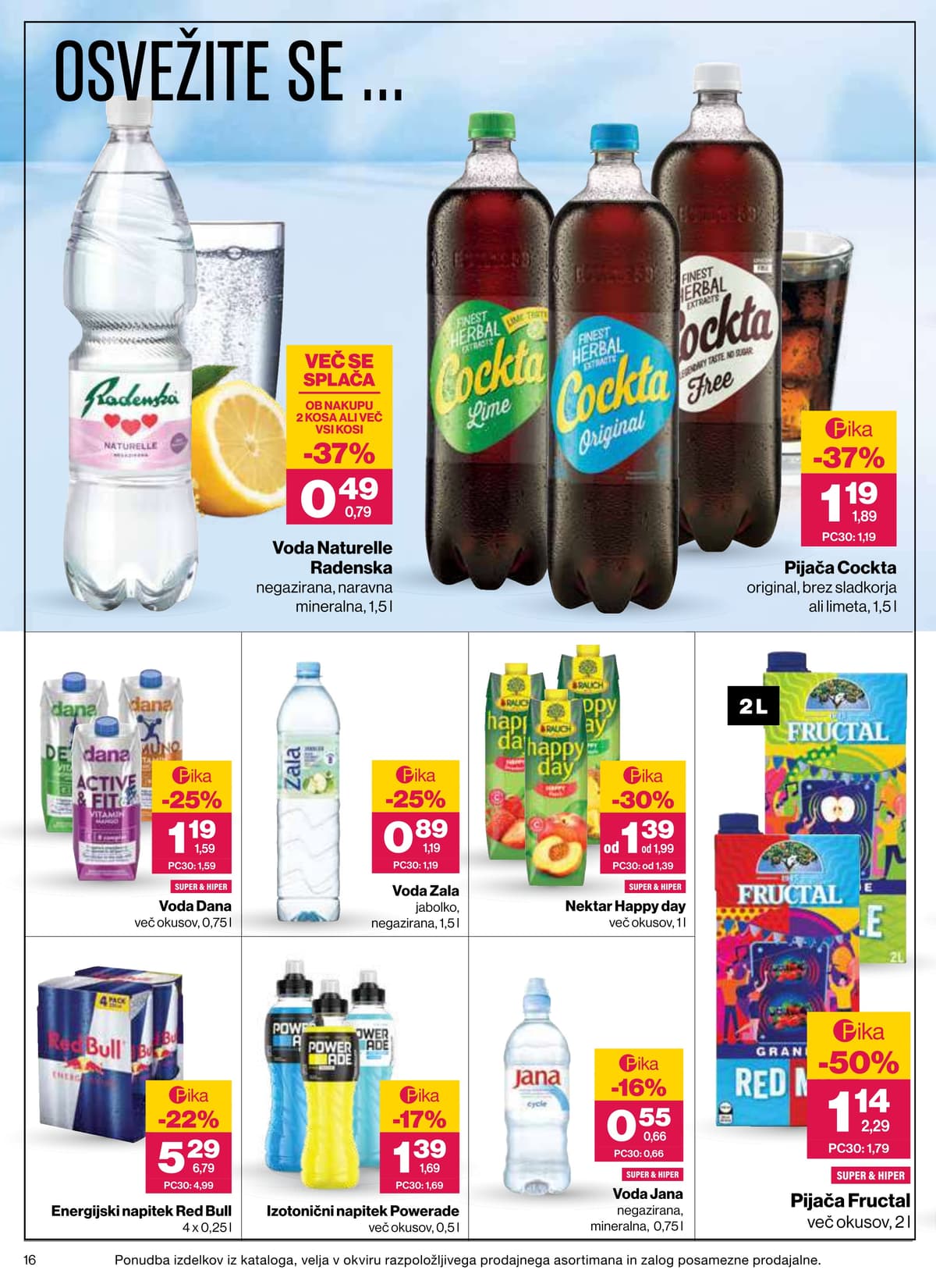 Stran 16. Mercator kataloga - Akcijska Ponudba
