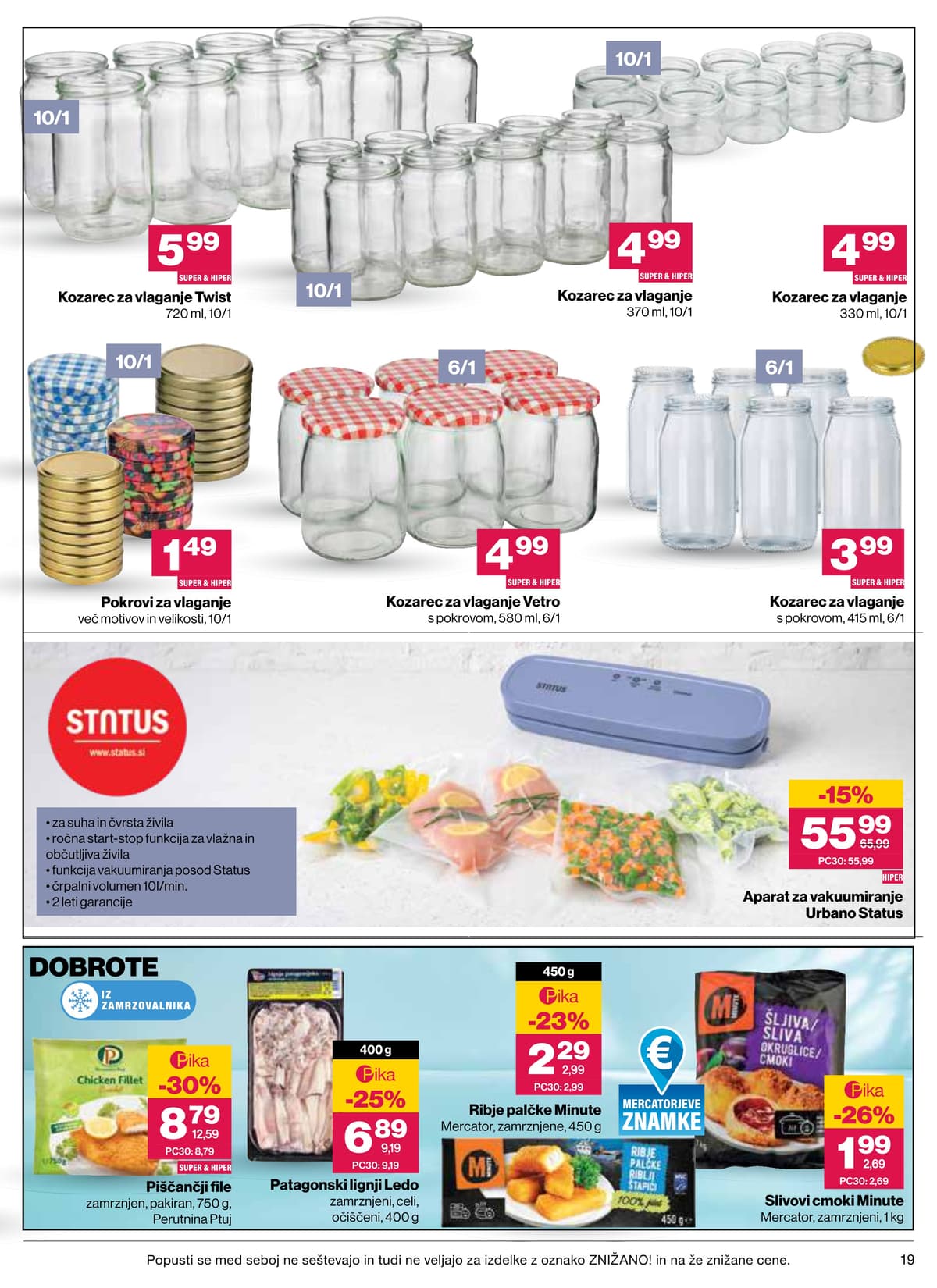 Stran 19. Mercator kataloga - Akcijska Ponudba