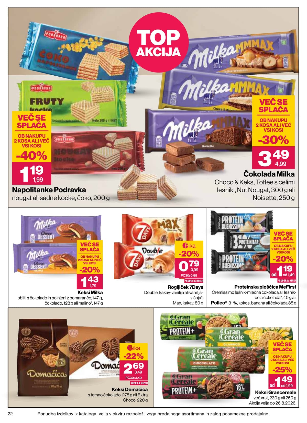 Stran 22. Mercator kataloga - Akcijska Ponudba