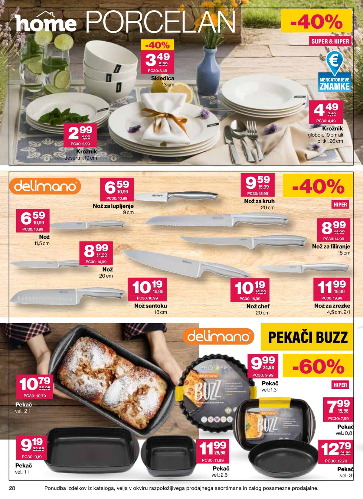Stran 28. Mercator kataloga - Akcijska Ponudba