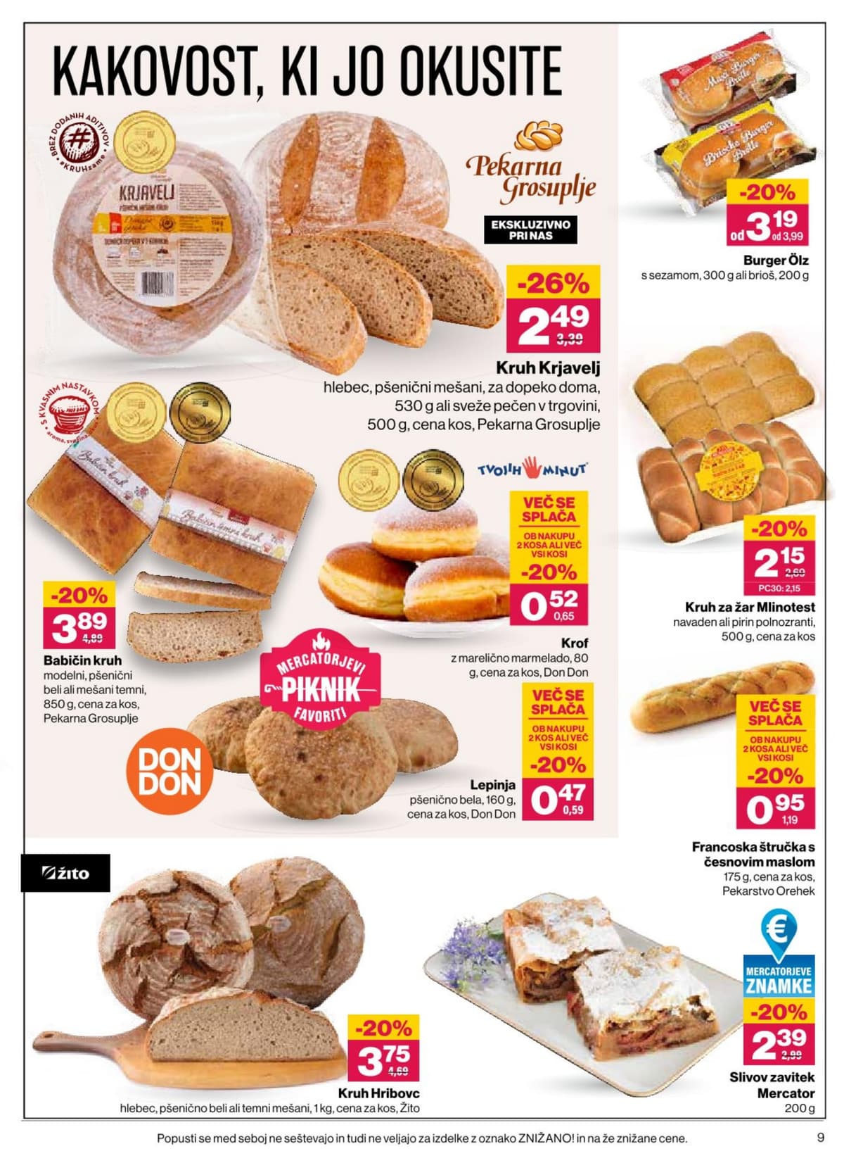 Stran 9. Mercator kataloga - Akcijska Ponudba od 19.08.2026.