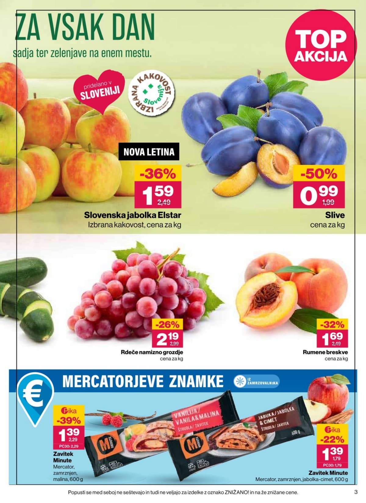 Stran 3. Mercator kataloga - Akcijska Ponudba od 26.08.2026.