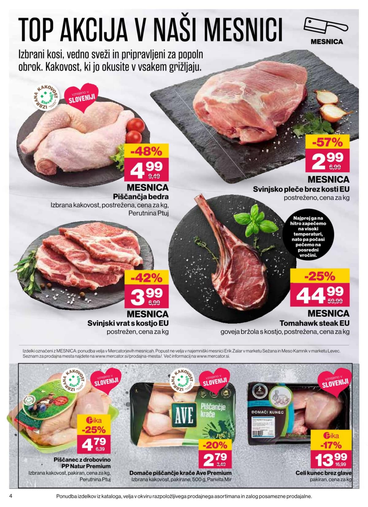 Stran 4. Mercator kataloga - Akcijska Ponudba od 26.08.2026.