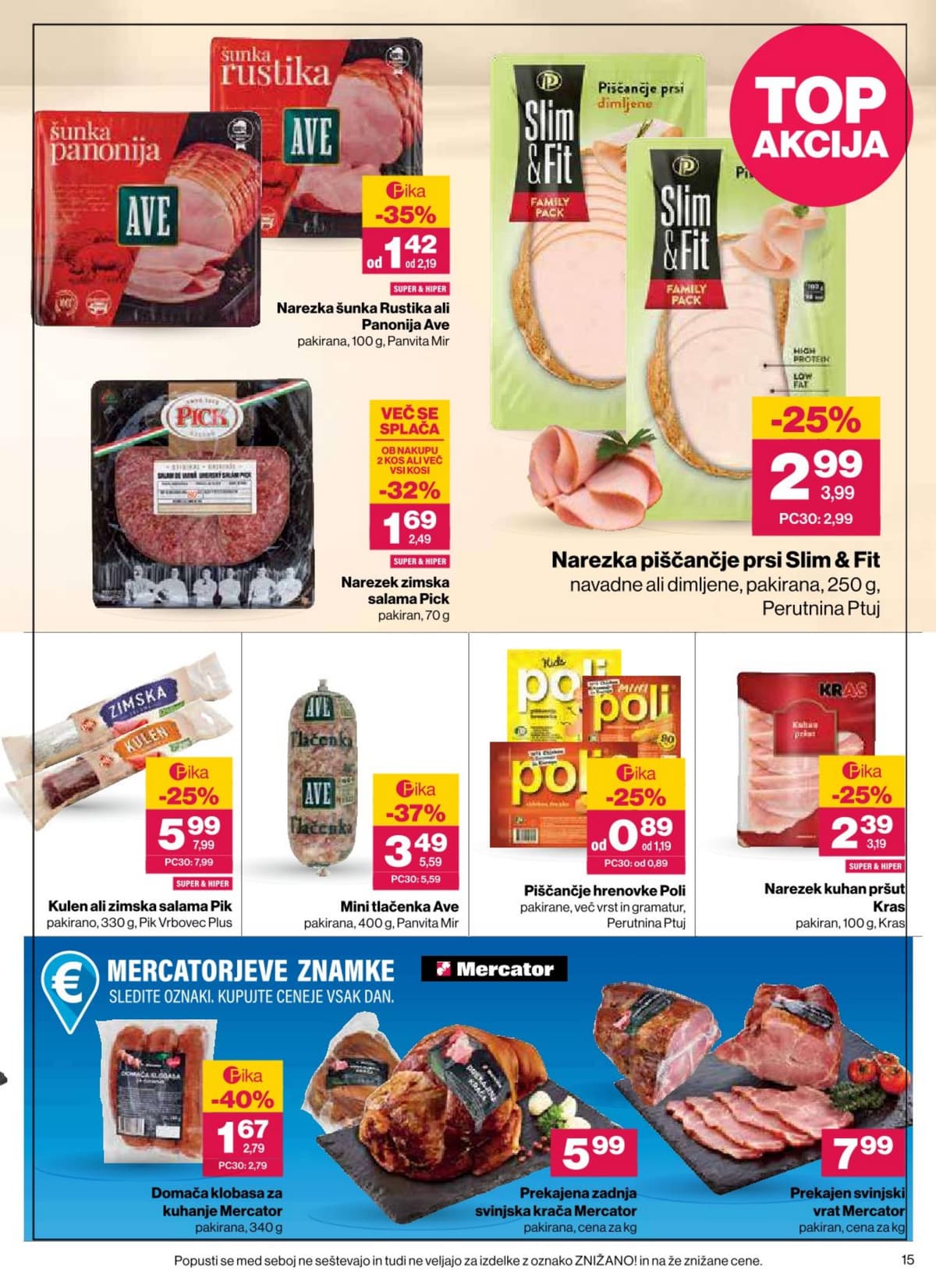 Stran 15. Mercator kataloga - Akcijska Ponudba od 26.08.2026.