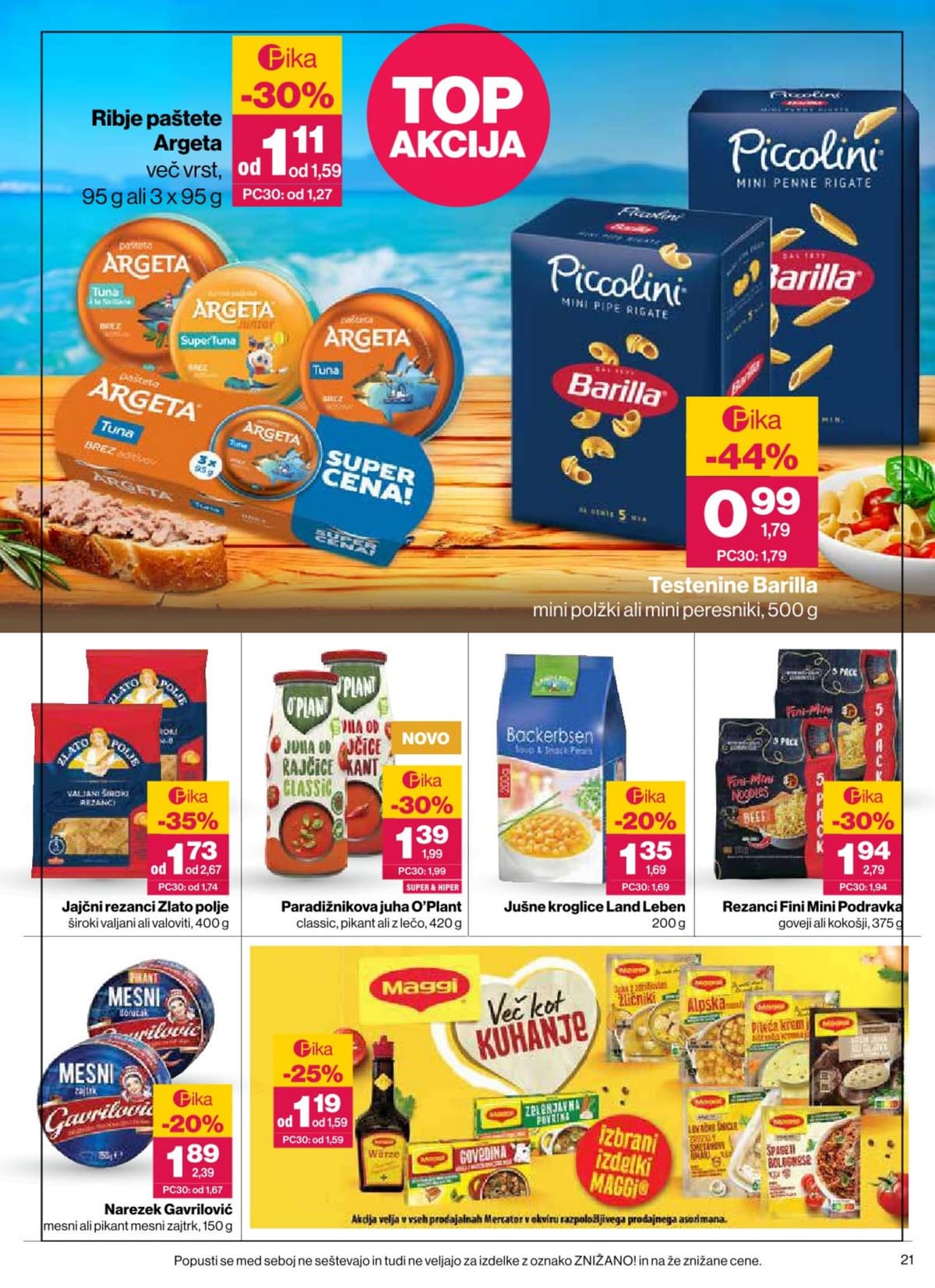 Stran 21. Mercator kataloga - Akcijska Ponudba od 26.08.2026.