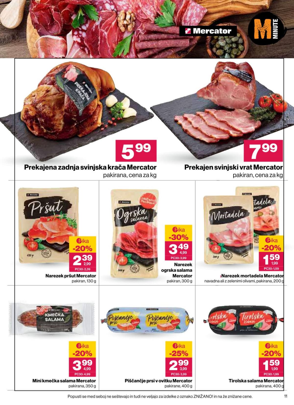 Stran 11. Mercator kataloga - Akcijska Ponudba od 03.09.2026.