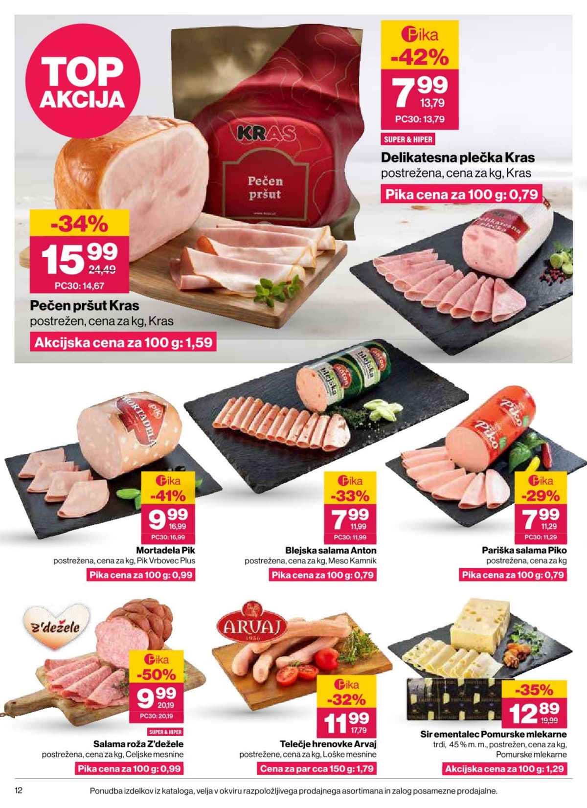 Stran 12. Mercator kataloga - Akcijska Ponudba od 03.09.2026.