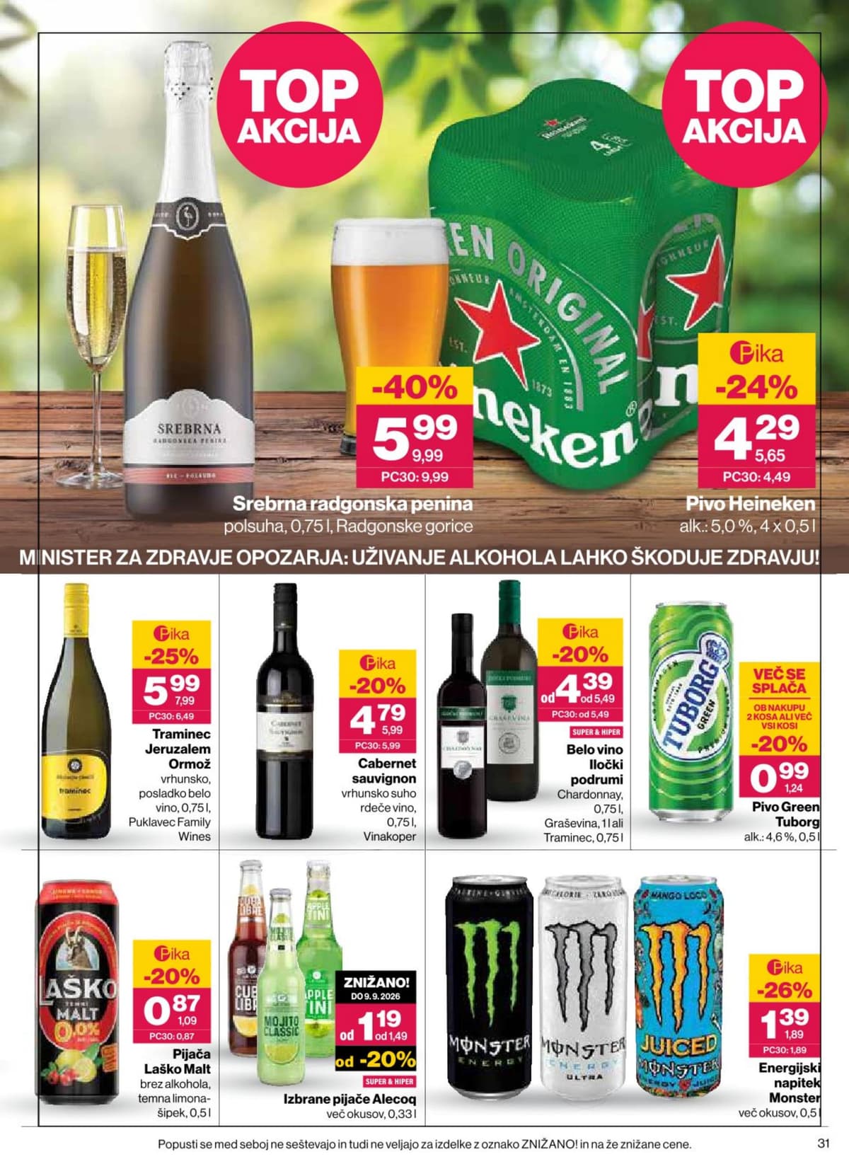 Stran 31. Mercator kataloga - Akcijska Ponudba od 03.09.2026.