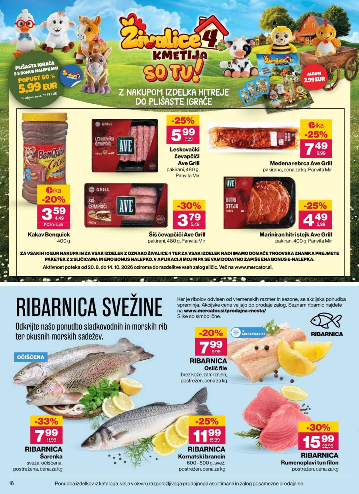 Stran 16. Mercator kataloga - Akcijska Ponudba od 09.09.2026.