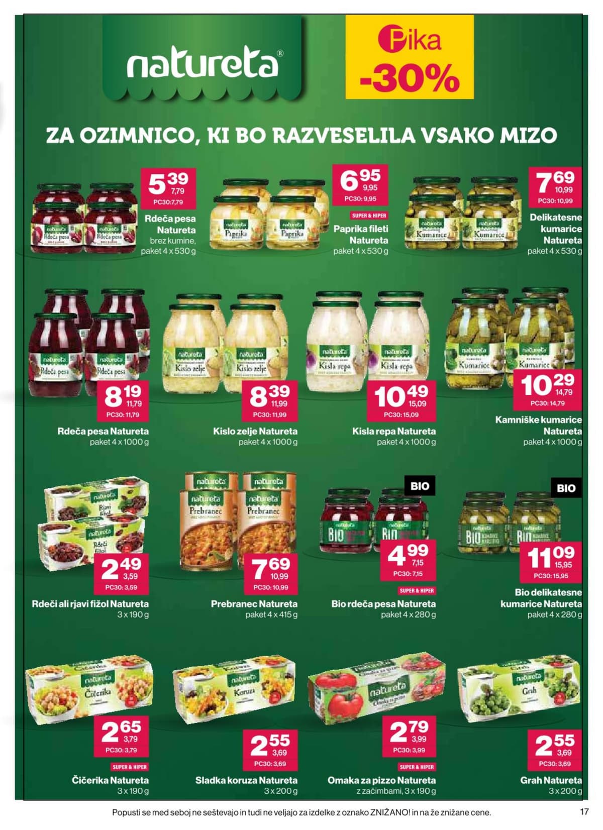 Stran 17. Mercator kataloga - Akcijska Ponudba od 09.09.2026.