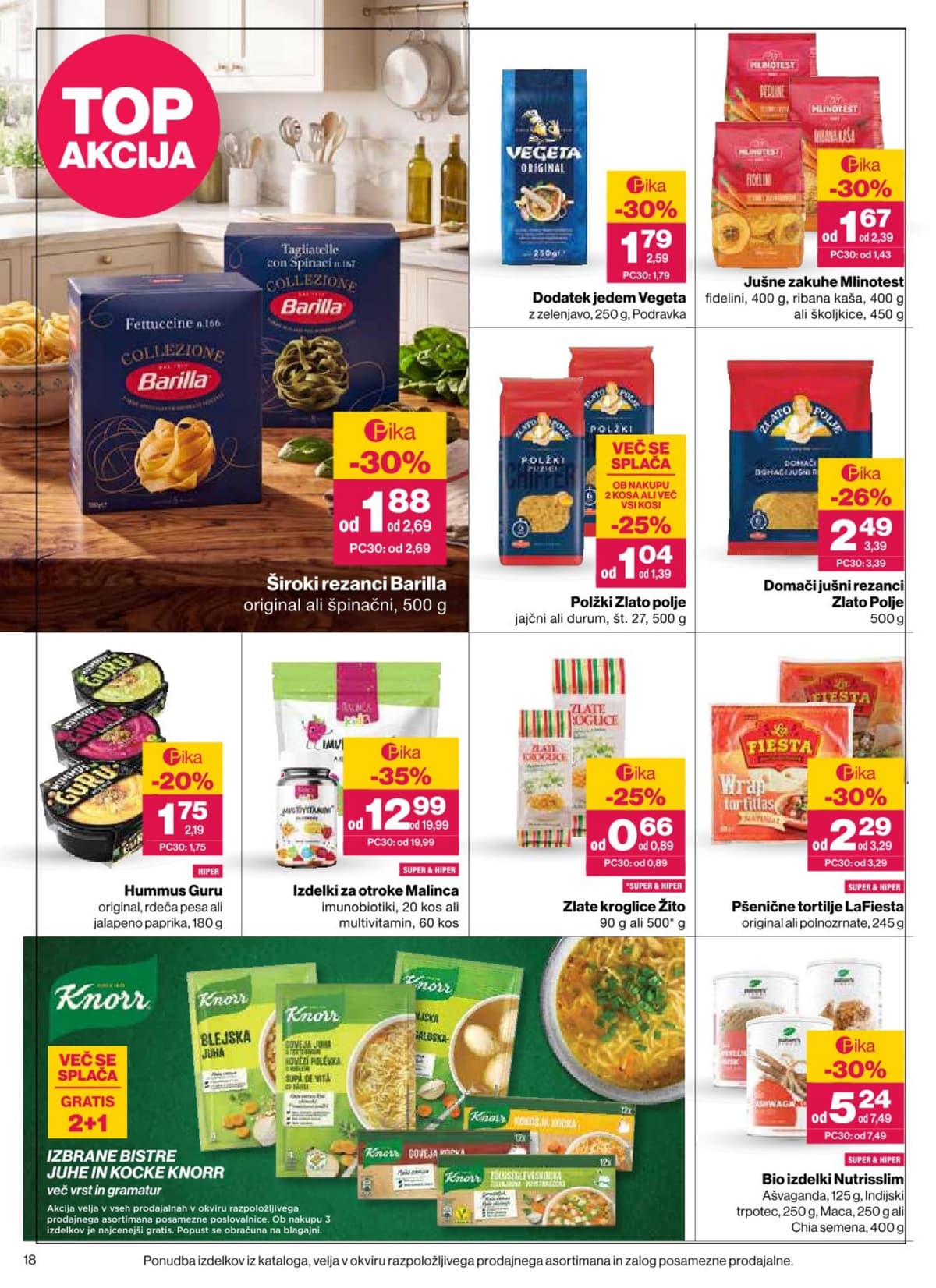 Stran 18. Mercator kataloga - Akcijska Ponudba