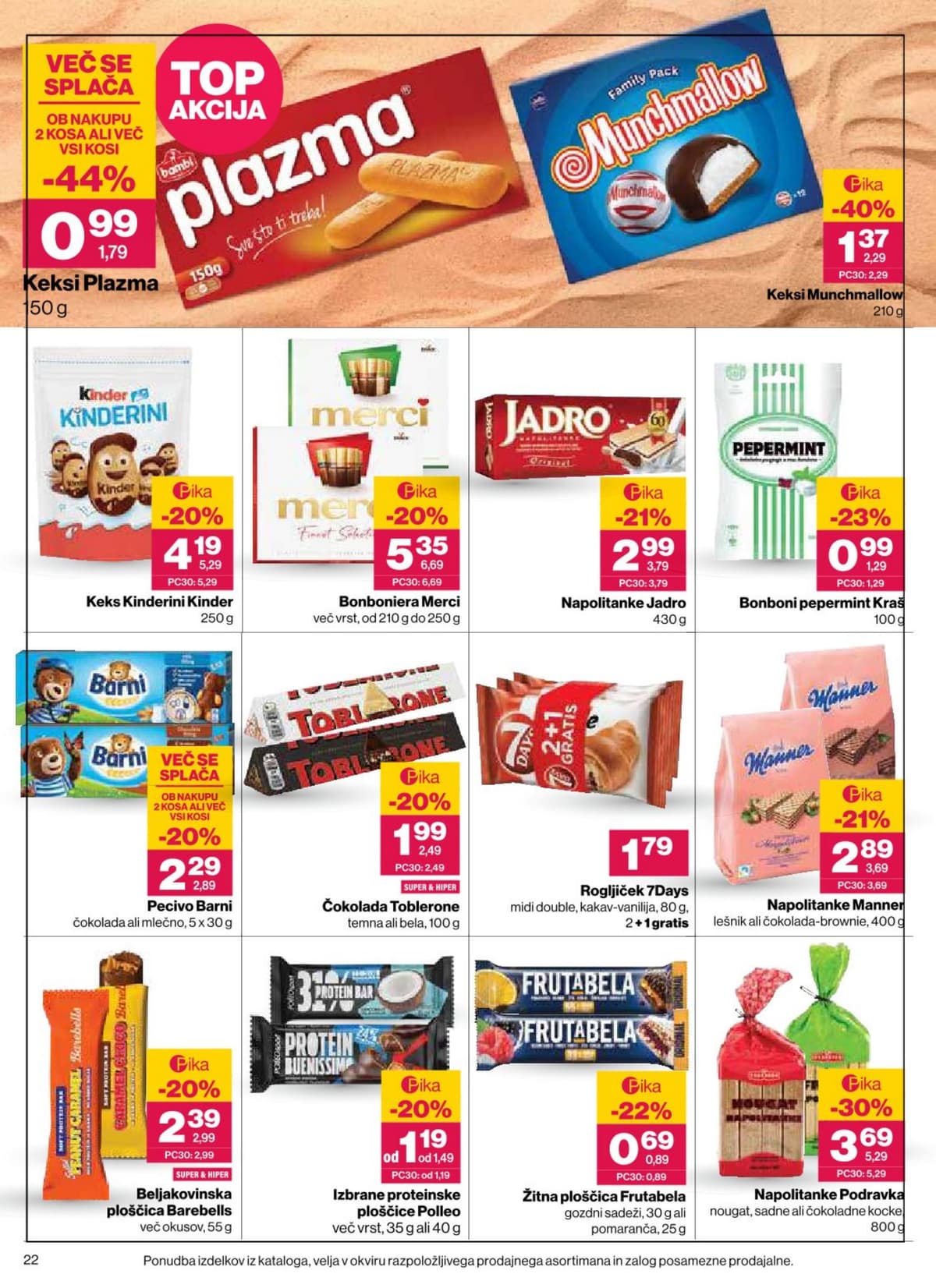 Stran 22. Mercator kataloga - Akcijska Ponudba