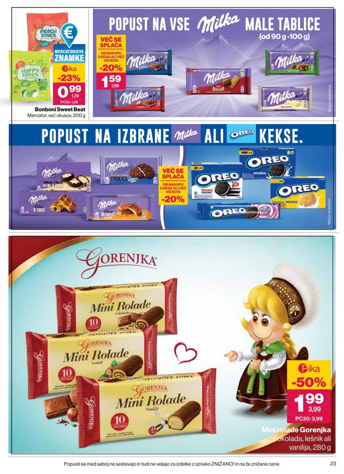 Stran 23. Mercator kataloga - Akcijska Ponudba od 09.09.2026.