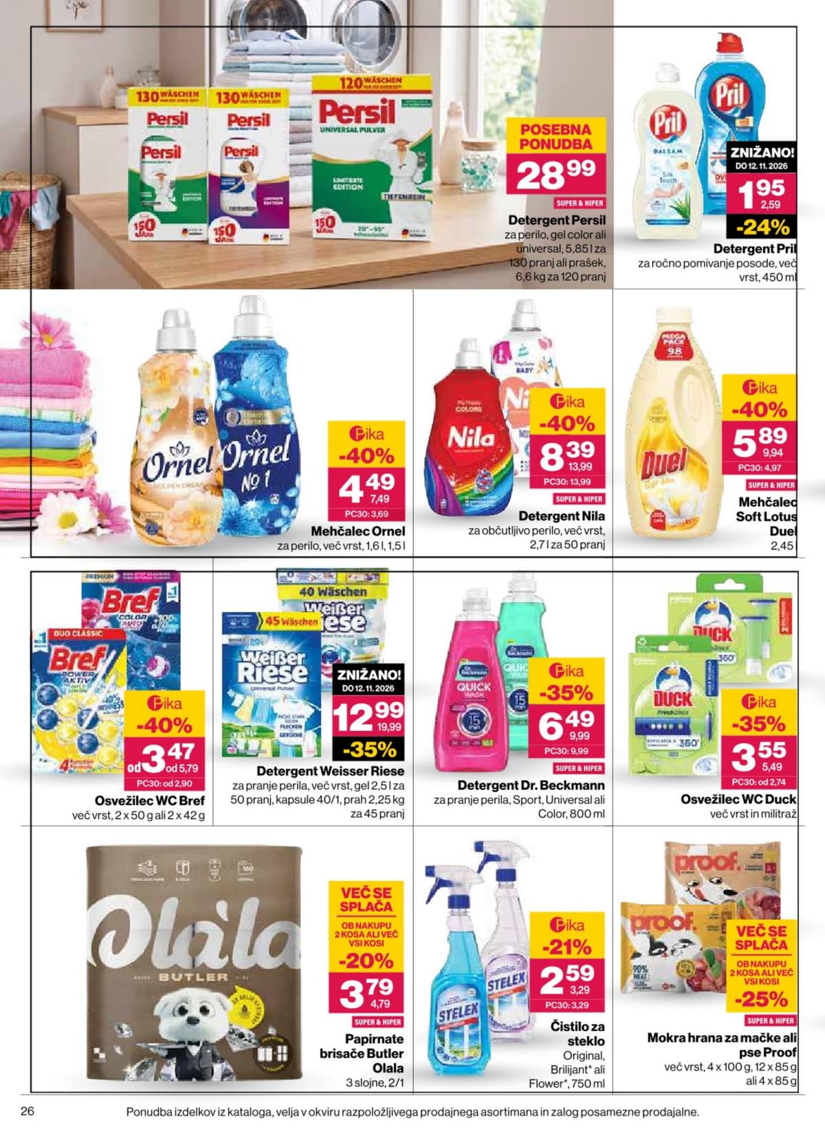 Stran 26. Mercator kataloga - Akcijska Ponudba