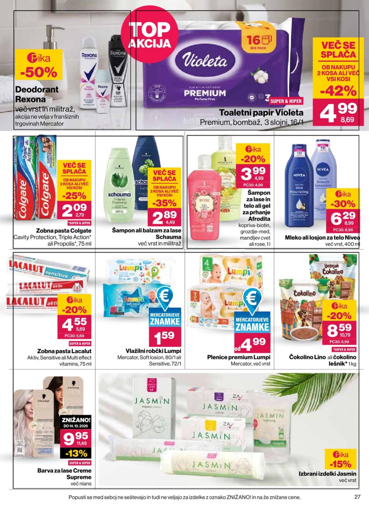 Stran 27. Mercator kataloga - Akcijska Ponudba od 09.09.2026.