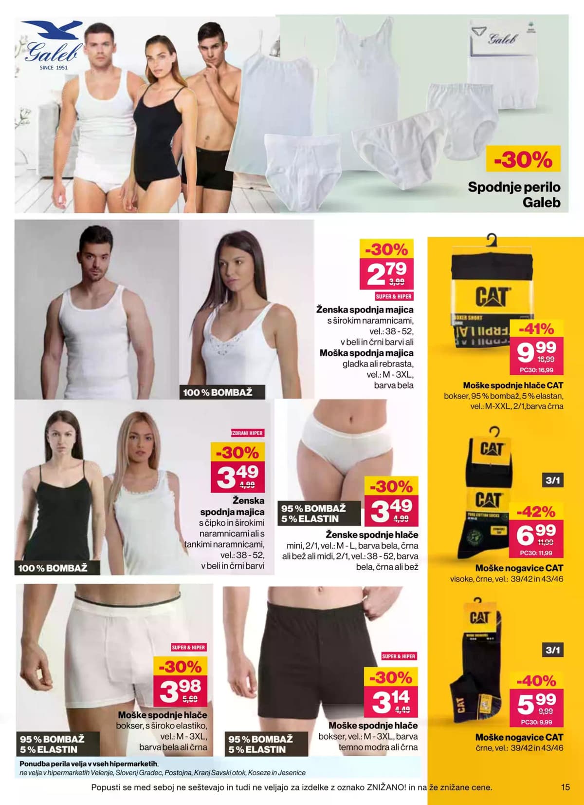 Stran 15. Mercator kataloga - Topla in barvita jesen