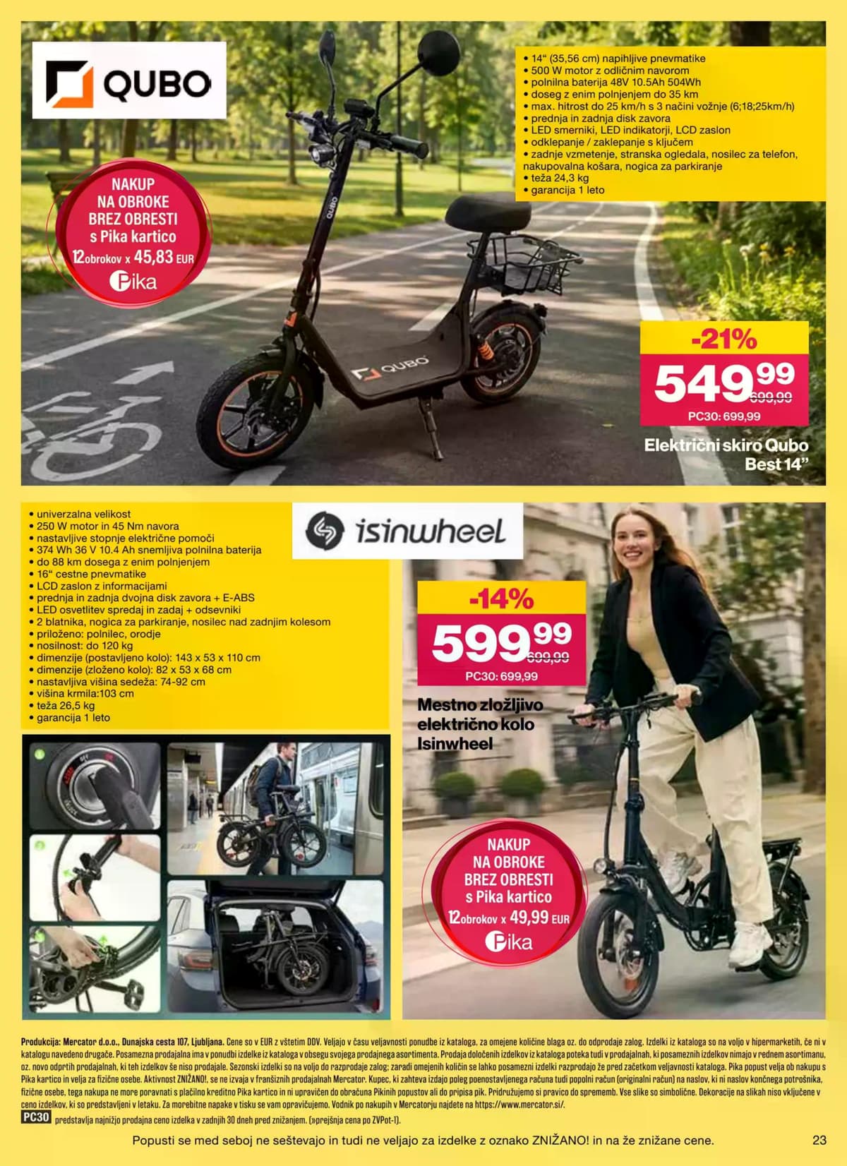 Stran 23. Mercator kataloga - Topla in barvita jesen od 12.09.2026.