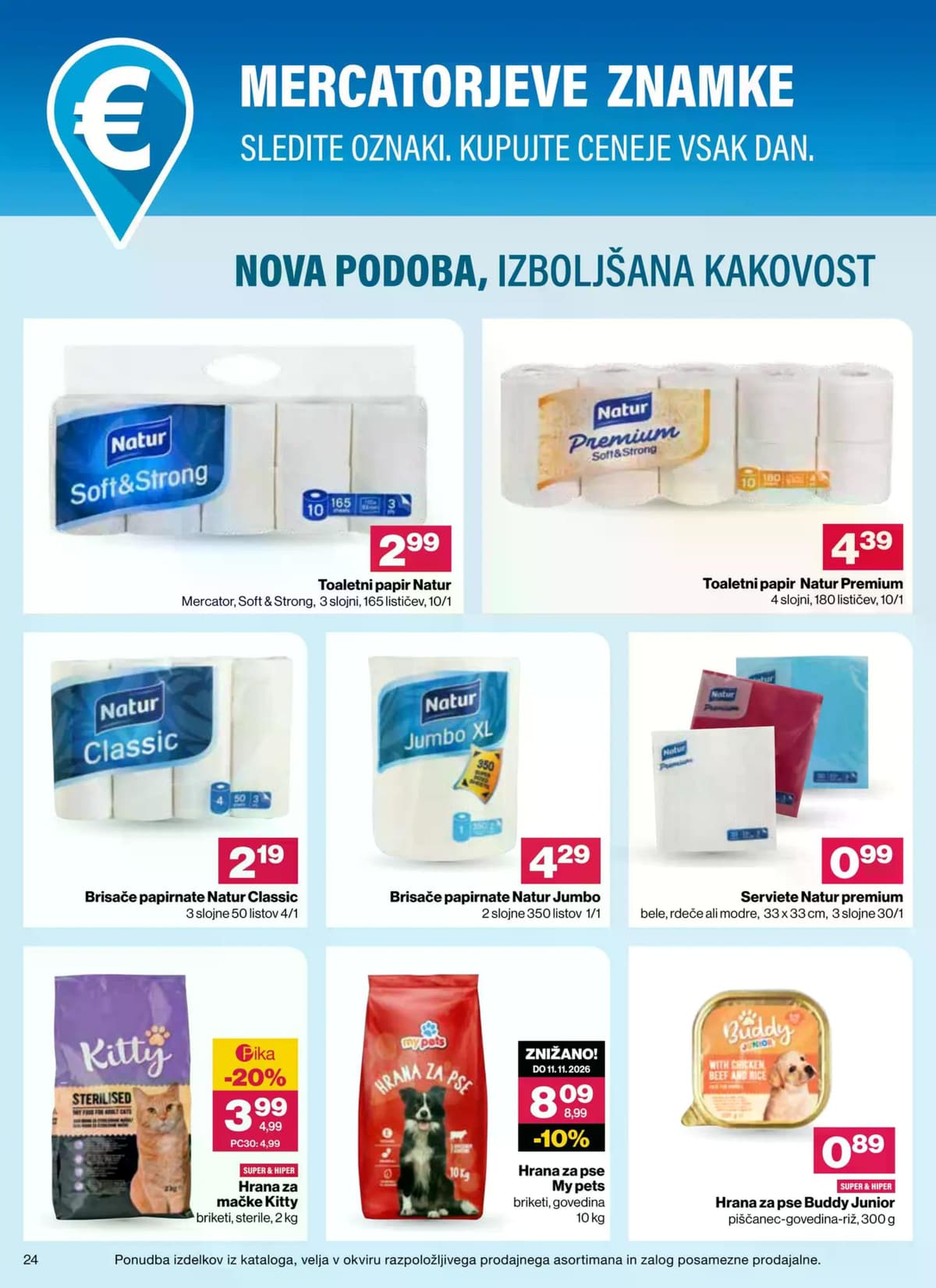 Stran 24. Mercator kataloga - Topla in barvita jesen od 12.09.2026.