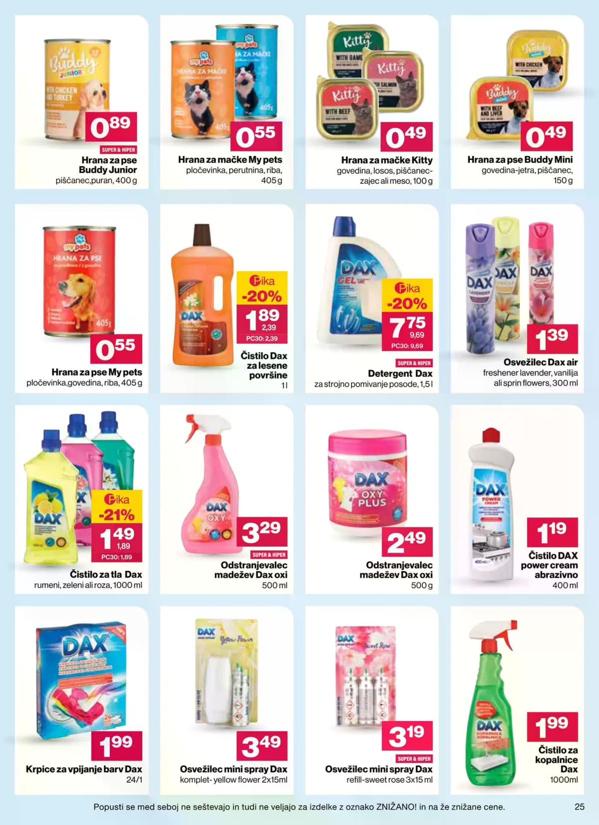Stran 25. Mercator kataloga - Topla in barvita jesen
