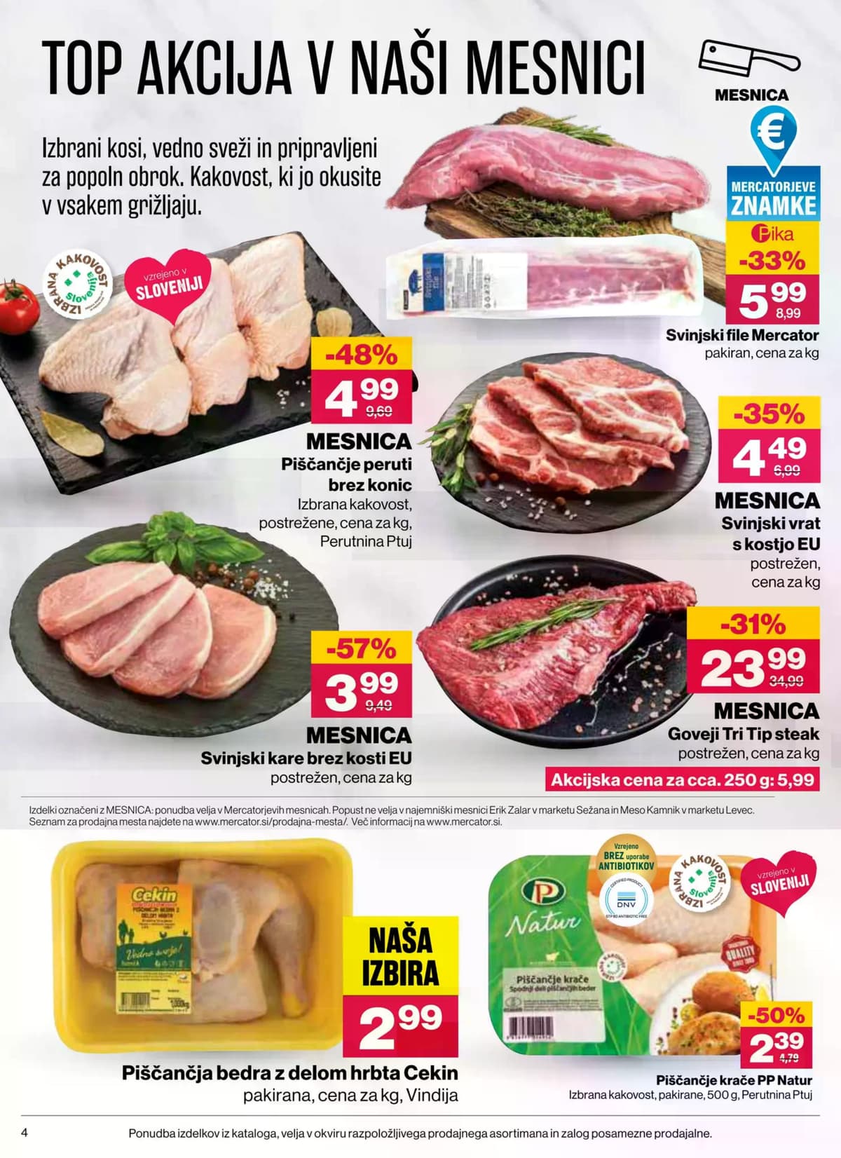 Stran 4. Mercator kataloga - Akcijska Ponudba